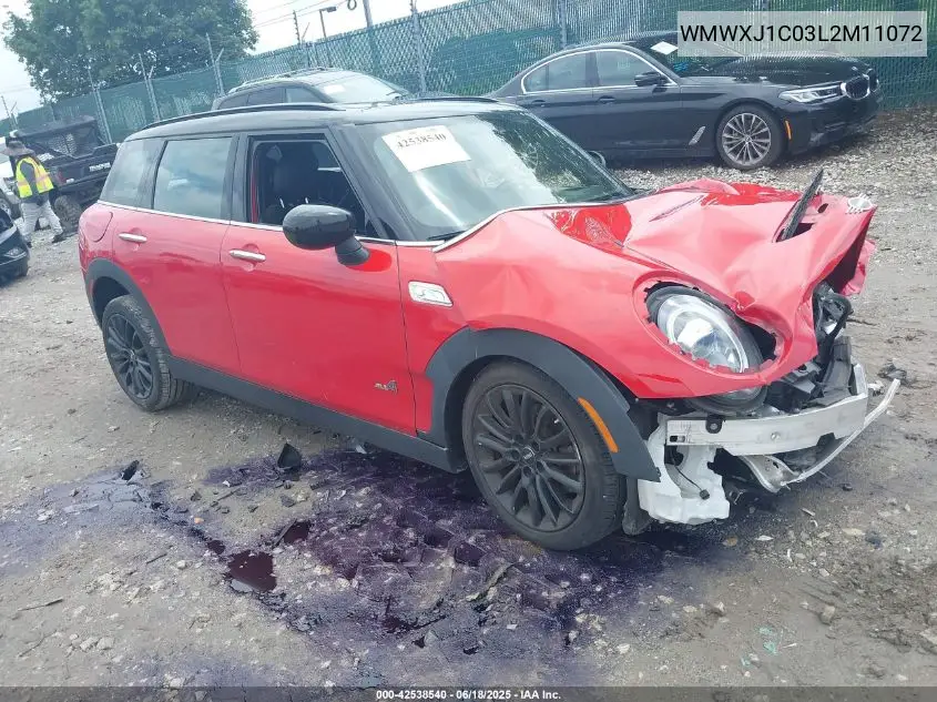 2020 Mini Clubman Cooper S VIN: WMWXJ1C03L2M11072 Lot: 42538540