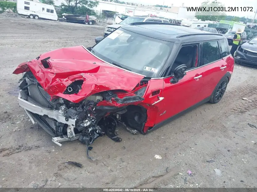 2020 Mini Clubman Cooper S VIN: WMWXJ1C03L2M11072 Lot: 42538540