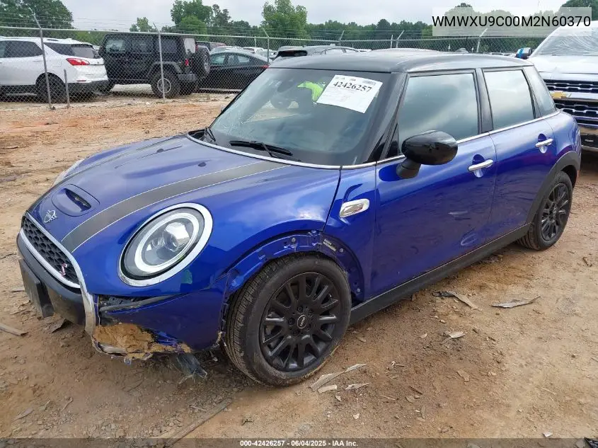 2021 Mini Hardtop Cooper S VIN: WMWXU9C00M2N60370 Lot: 42426257