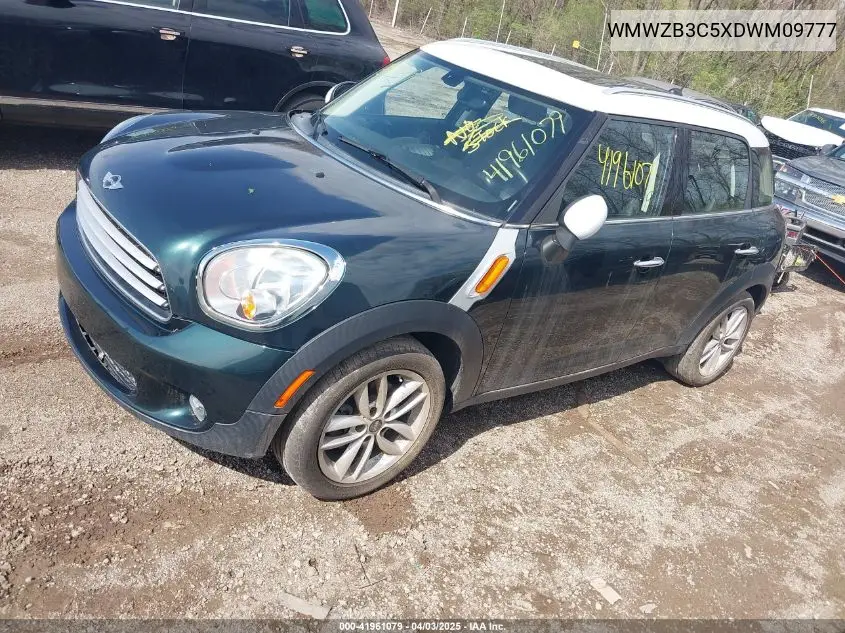 2013 Mini Countryman Cooper VIN: WMWZB3C5XDWM09777 Lot: 41961079