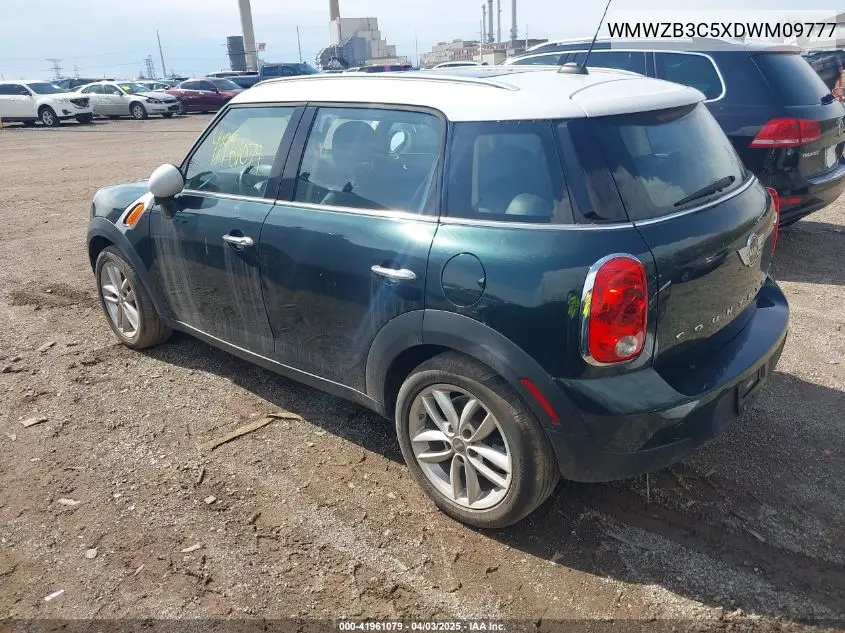 2013 Mini Countryman Cooper VIN: WMWZB3C5XDWM09777 Lot: 41961079
