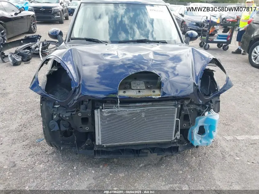 2013 Mini Countryman Cooper VIN: WMWZB3C58DWM07817 Lot: 41962291