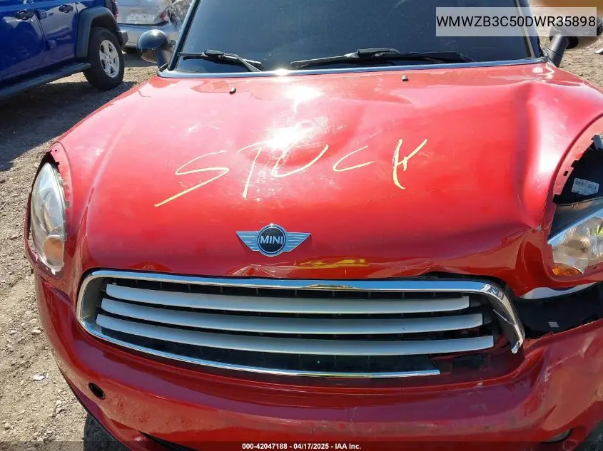 2013 Mini Countryman Cooper VIN: WMWZB3C50DWR35898 Lot: 42047188