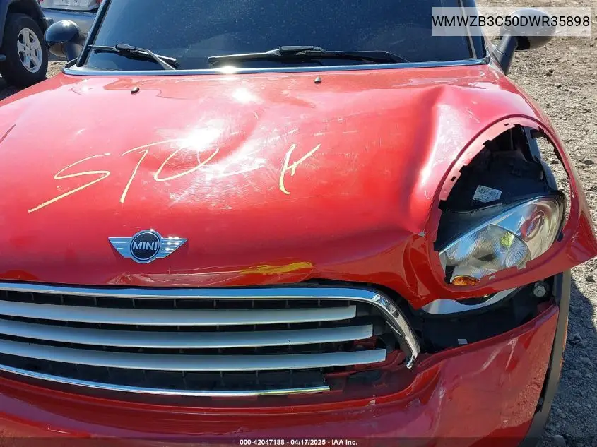 2013 Mini Countryman Cooper VIN: WMWZB3C50DWR35898 Lot: 42047188