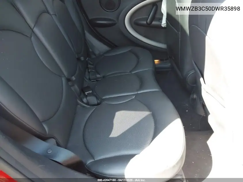 2013 Mini Countryman Cooper VIN: WMWZB3C50DWR35898 Lot: 42047188
