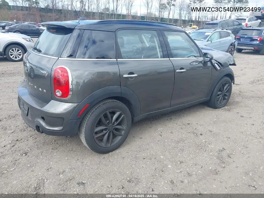2013 Mini Countryman Cooper S VIN: WMWZC3C54DWP23499 Lot: 42062749