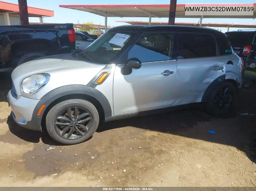 2013 Mini Countryman Cooper VIN: WMWZB3C52DWM07859 Lot: 42111500