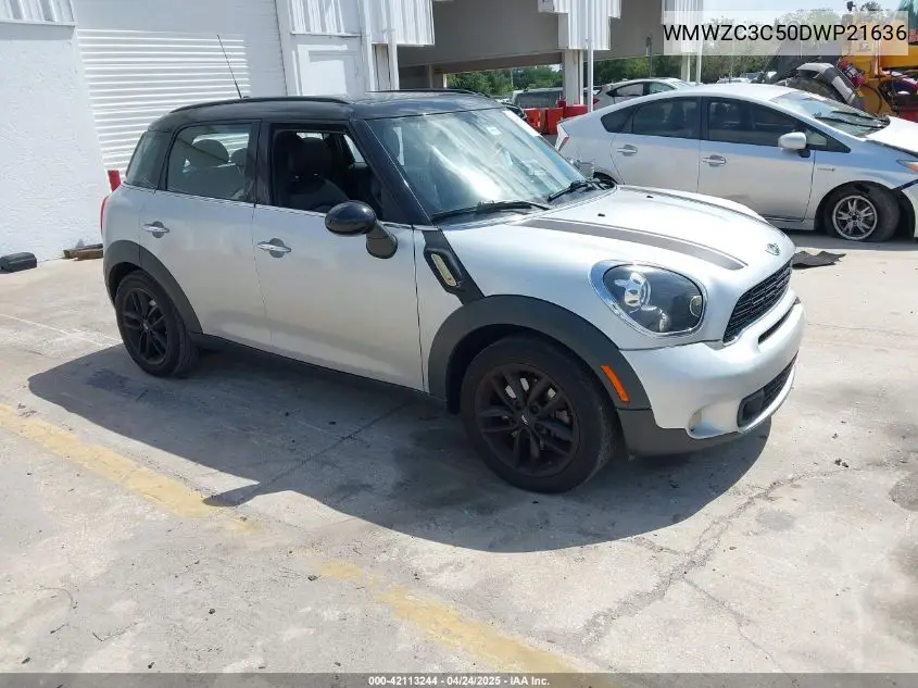 2013 Mini Countryman Cooper S VIN: WMWZC3C50DWP21636 Lot: 42113244