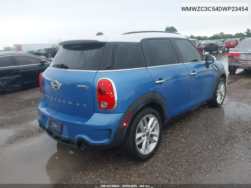 2013 Mini Countryman Cooper S VIN: WMWZC3C54DWP23454 Lot: 42156642