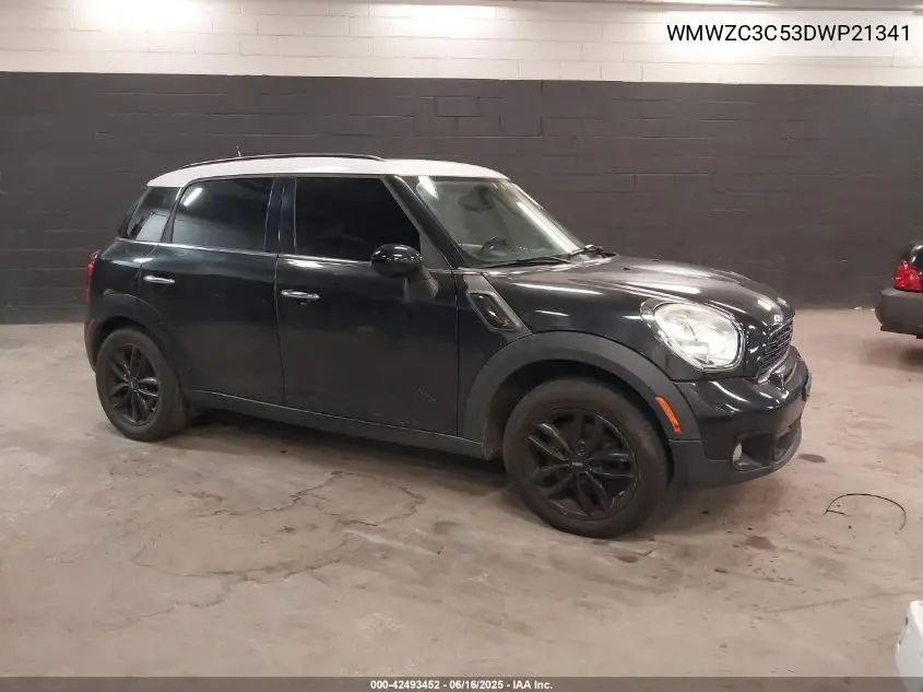 2013 Mini Countryman Cooper S VIN: WMWZC3C53DWP21341 Lot: 42493452