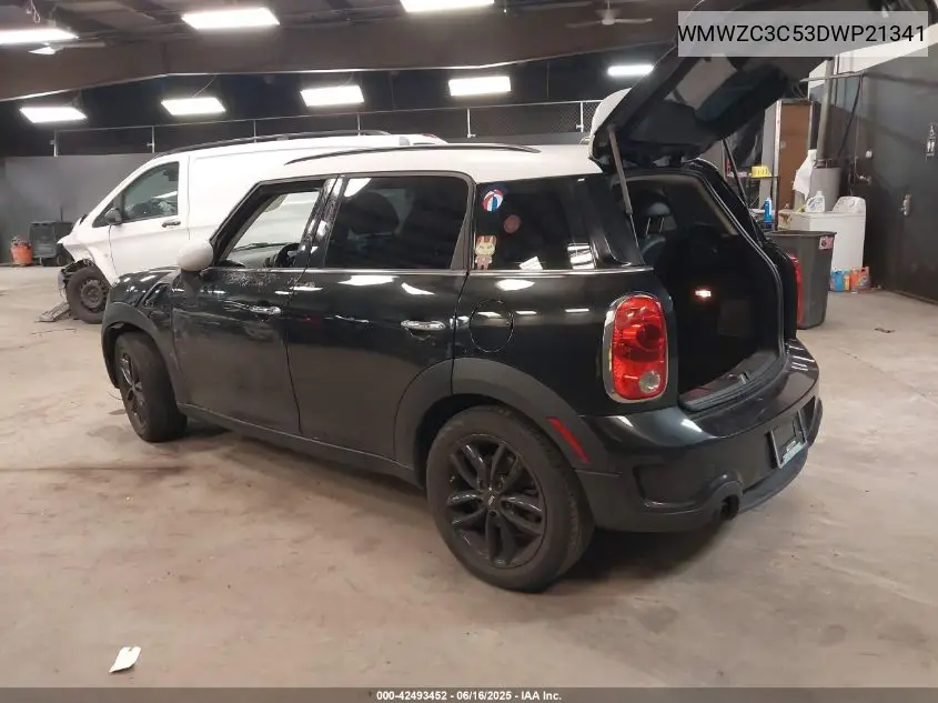 2013 Mini Countryman Cooper S VIN: WMWZC3C53DWP21341 Lot: 42493452
