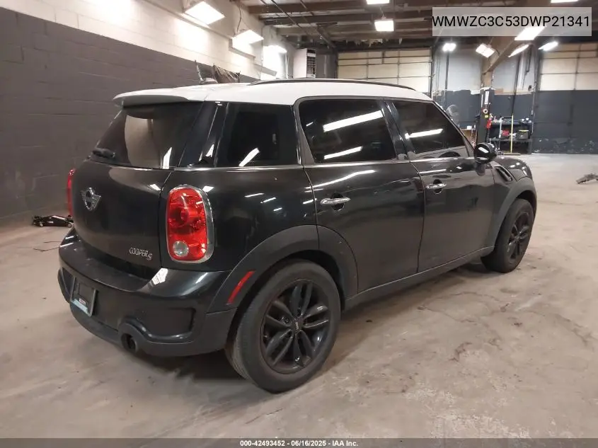 2013 Mini Countryman Cooper S VIN: WMWZC3C53DWP21341 Lot: 42493452