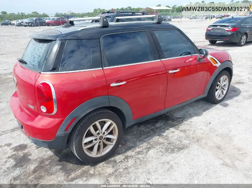 2013 Mini Countryman Cooper VIN: WMWZB3C55DWM31279 Lot: 42502934
