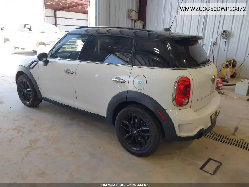 2013 Mini Countryman Cooper S VIN: WMWZC3C50DWP23872 Lot: 42525167