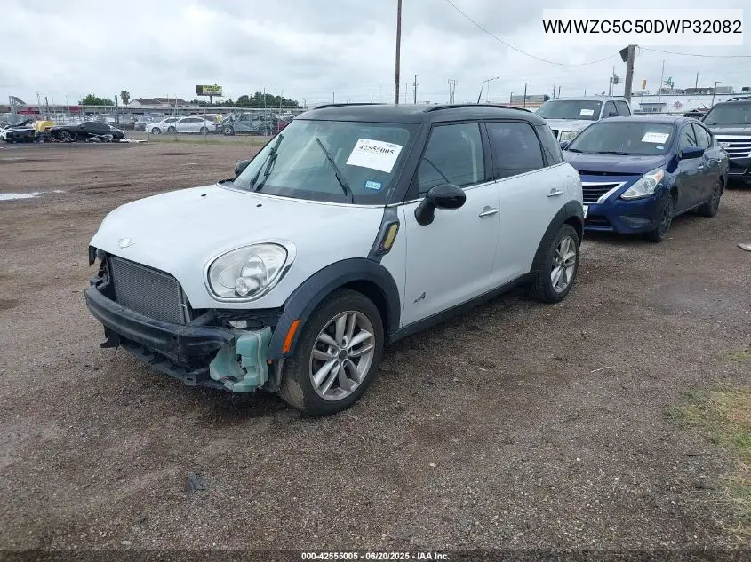 2013 Mini Countryman Cooper S VIN: WMWZC5C50DWP32082 Lot: 42555005