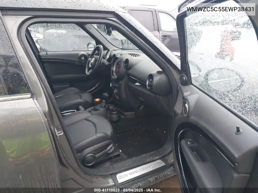 2014 Mini Countryman Cooper S VIN: WMWZC5C55EWP38431 Lot: 41710523