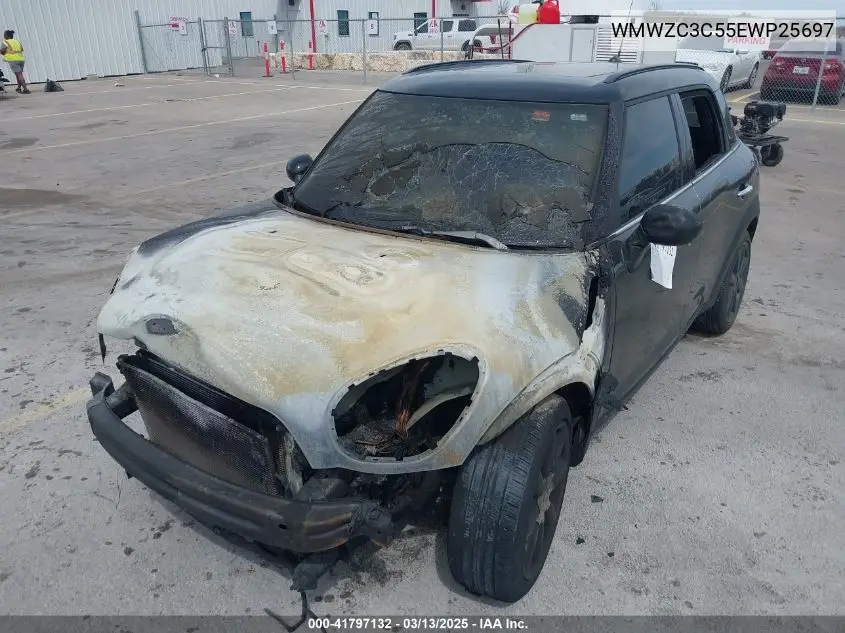 2014 Mini Countryman Cooper S VIN: WMWZC3C55EWP25697 Lot: 41797132
