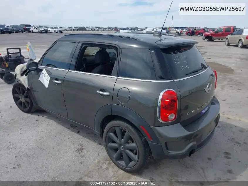 2014 Mini Countryman Cooper S VIN: WMWZC3C55EWP25697 Lot: 41797132