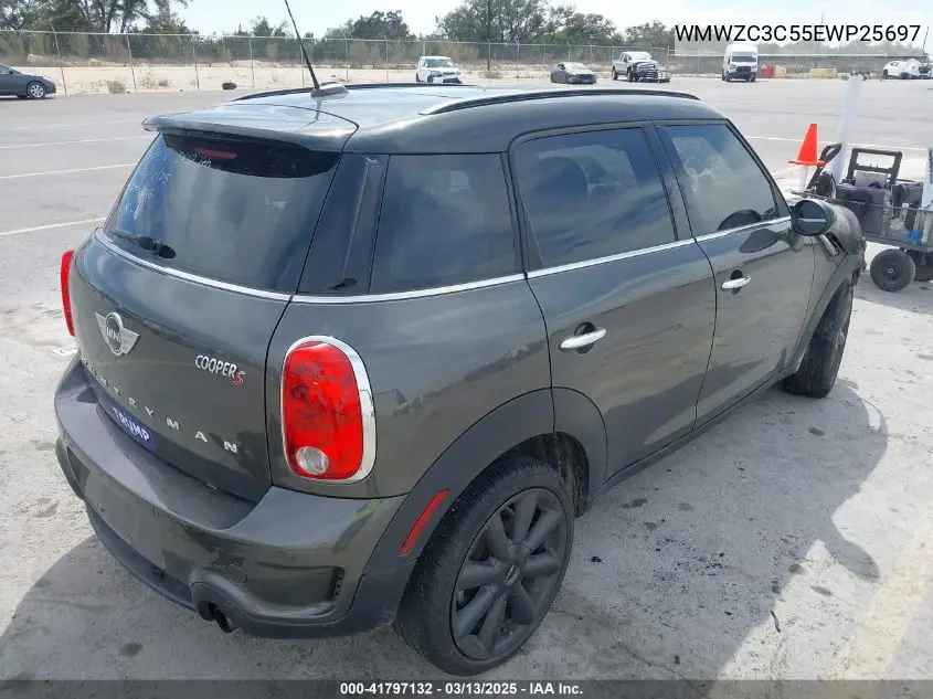 2014 Mini Countryman Cooper S VIN: WMWZC3C55EWP25697 Lot: 41797132