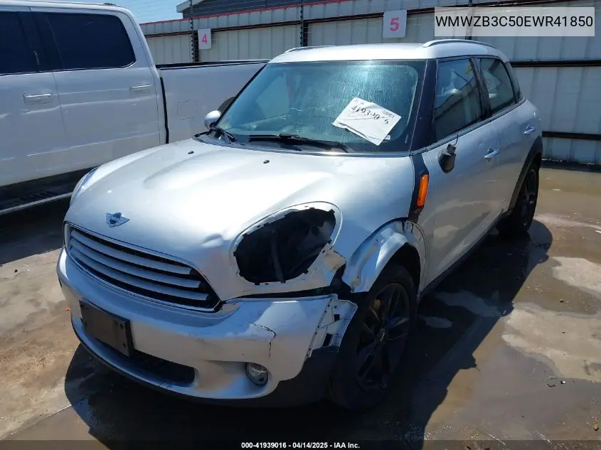 2014 Mini Countryman Cooper VIN: WMWZB3C50EWR41850 Lot: 41939016