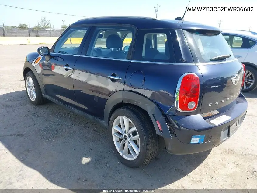 2014 Mini Countryman Cooper VIN: WMWZB3C52EWR36682 Lot: 41977634