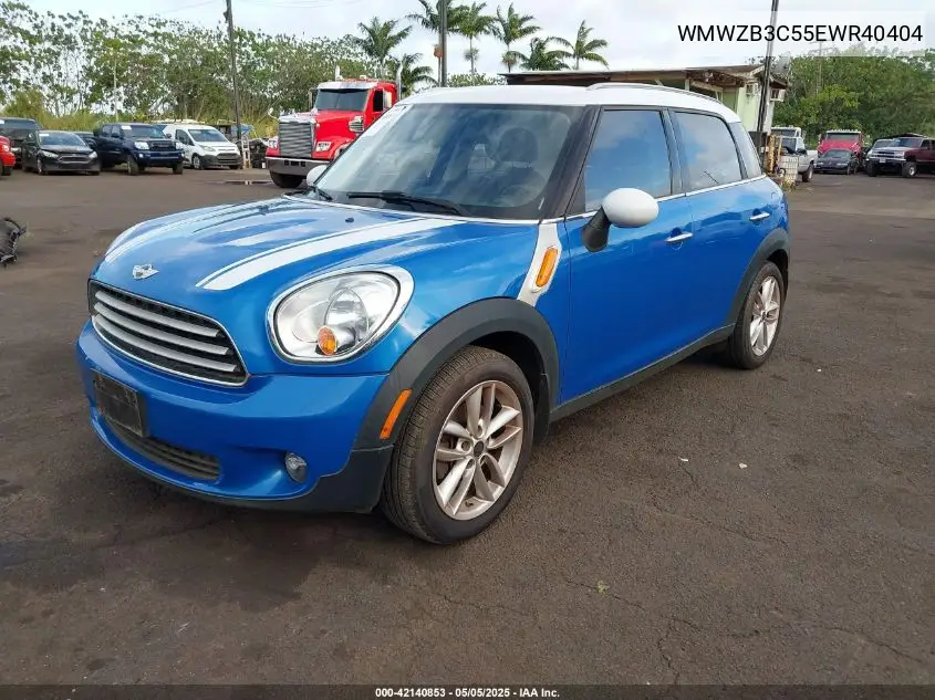 2014 Mini Countryman Cooper VIN: WMWZB3C55EWR40404 Lot: 42140853