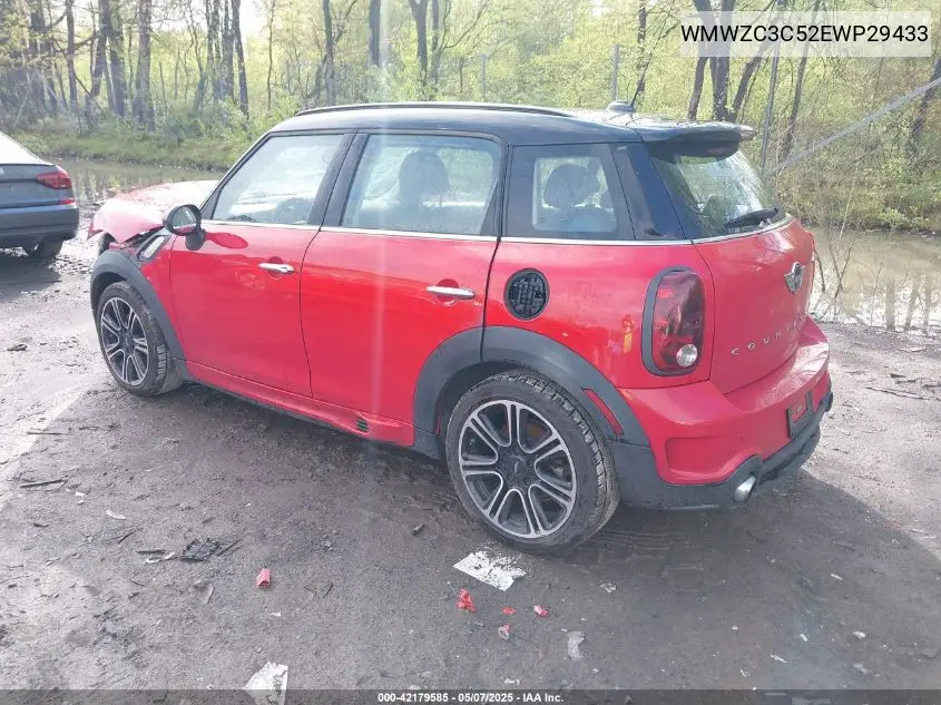 2014 Mini Countryman Cooper S VIN: WMWZC3C52EWP29433 Lot: 42179585