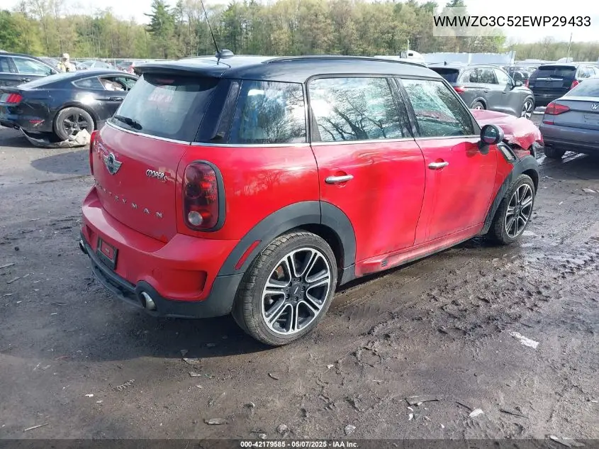 2014 Mini Countryman Cooper S VIN: WMWZC3C52EWP29433 Lot: 42179585