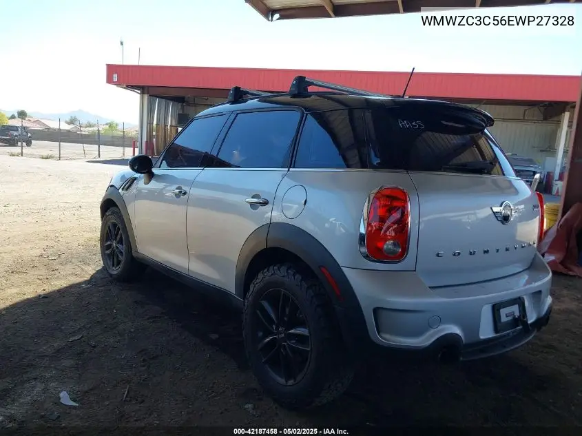 2014 Mini Countryman Cooper S VIN: WMWZC3C56EWP27328 Lot: 42187458