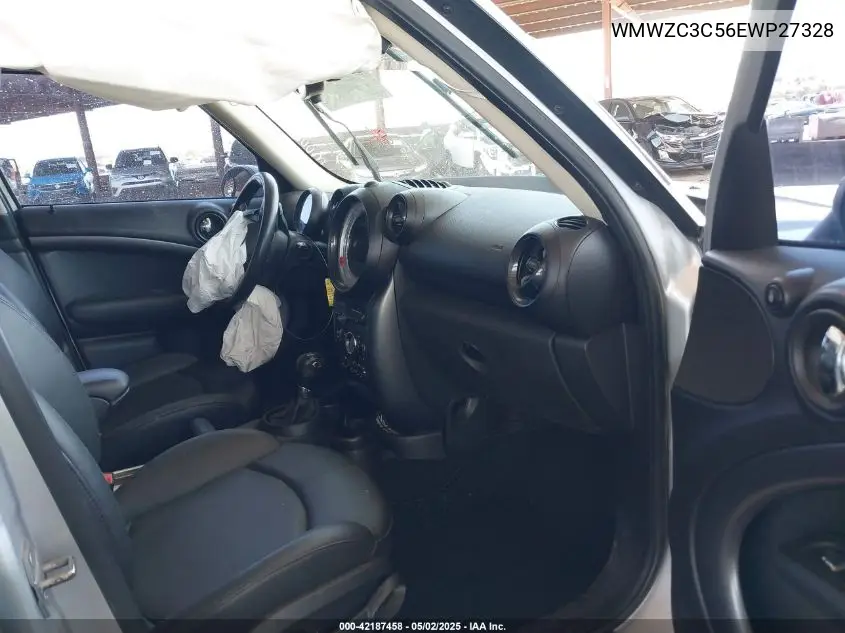 2014 Mini Countryman Cooper S VIN: WMWZC3C56EWP27328 Lot: 42187458