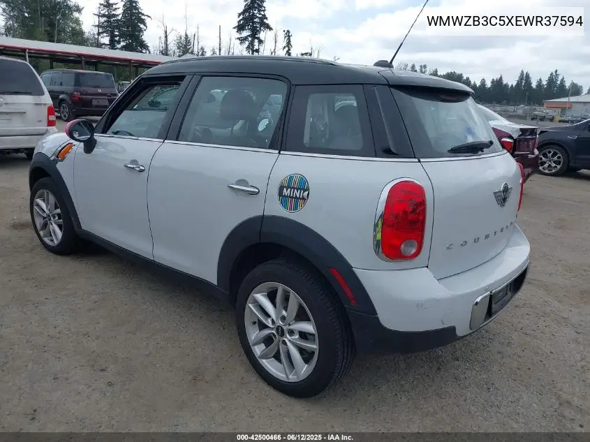 2014 Mini Countryman Cooper VIN: WMWZB3C5XEWR37594 Lot: 42500466