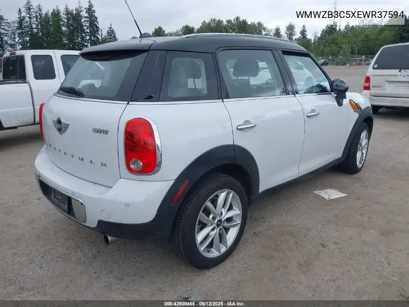 2014 Mini Countryman Cooper VIN: WMWZB3C5XEWR37594 Lot: 42500466