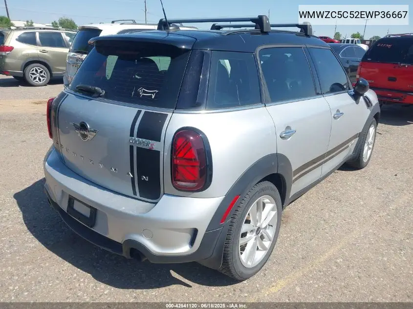 2014 Mini Countryman Cooper S VIN: WMWZC5C52EWP36667 Lot: 42541120