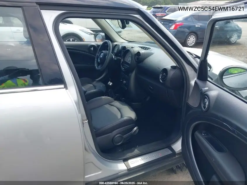 2014 Mini Countryman Cooper S VIN: WMWZC5C54EWM16721 Lot: 42588164
