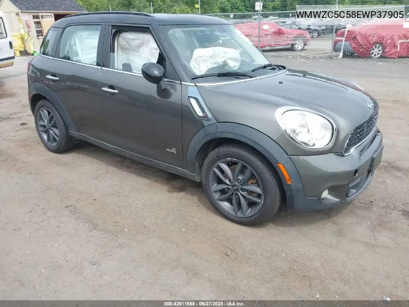 2014 Mini Countryman Cooper S VIN: WMWZC5C58EWP37905 Lot: 42611568