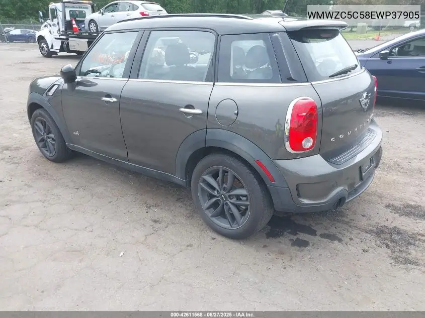 2014 Mini Countryman Cooper S VIN: WMWZC5C58EWP37905 Lot: 42611568