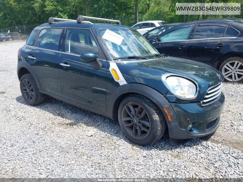 2014 Mini Countryman Cooper VIN: WMWZB3C54EWR39809 Lot: 42644935