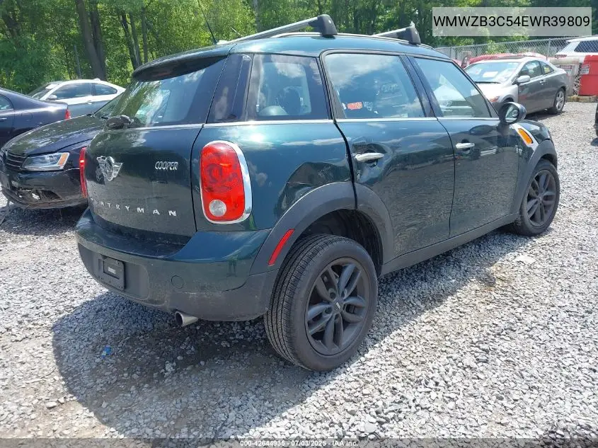 2014 Mini Countryman Cooper VIN: WMWZB3C54EWR39809 Lot: 42644935