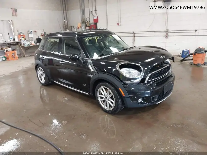 2015 Mini Countryman Cooper S VIN: WMWZC5C54FWM19796 Lot: 42518332