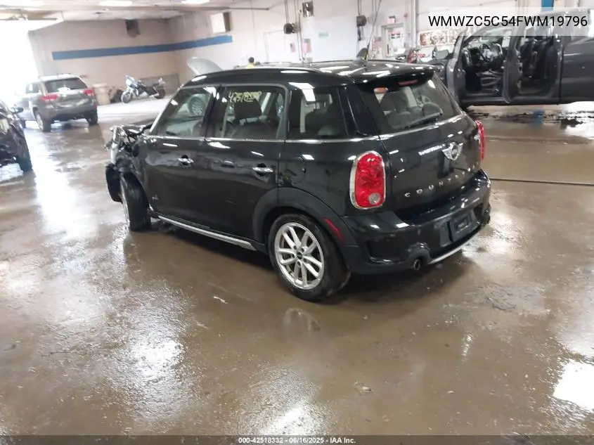 2015 Mini Countryman Cooper S VIN: WMWZC5C54FWM19796 Lot: 42518332