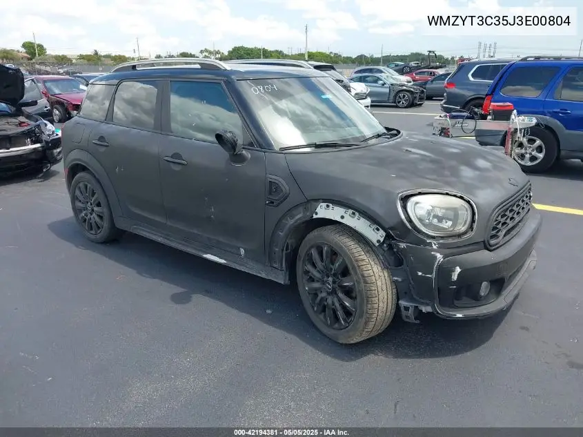 2018 Mini Countryman Cooper S VIN: WMZYT3C35J3E00804 Lot: 42194381