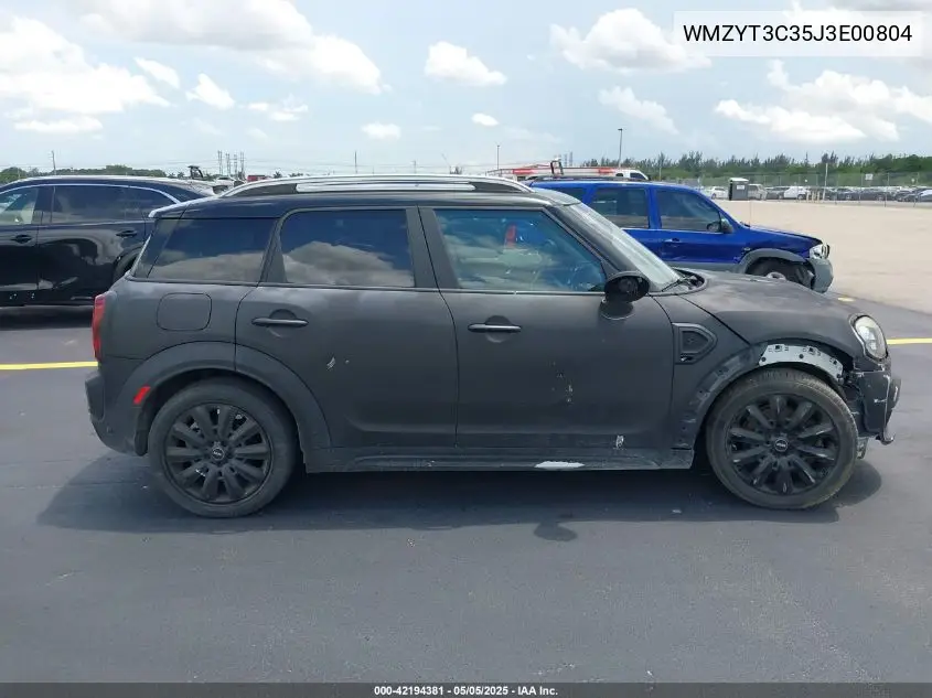 2018 Mini Countryman Cooper S VIN: WMZYT3C35J3E00804 Lot: 42194381