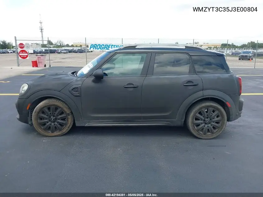 2018 Mini Countryman Cooper S VIN: WMZYT3C35J3E00804 Lot: 42194381