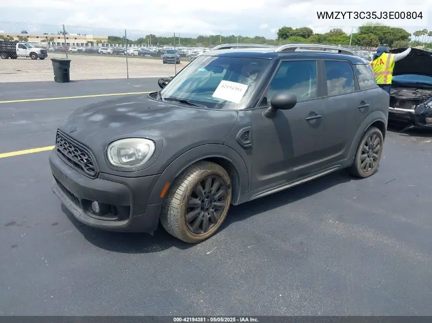 2018 Mini Countryman Cooper S VIN: WMZYT3C35J3E00804 Lot: 42194381