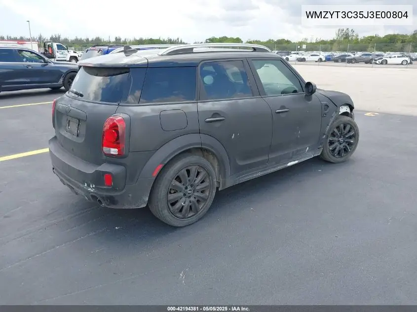 2018 Mini Countryman Cooper S VIN: WMZYT3C35J3E00804 Lot: 42194381