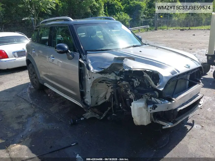 2018 Mini Countryman Cooper S VIN: WMZYT5C37J3E59574 Lot: 42534496
