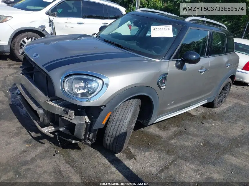 2018 Mini Countryman Cooper S VIN: WMZYT5C37J3E59574 Lot: 42534496