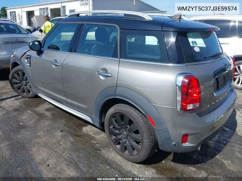 2018 Mini Countryman Cooper S VIN: WMZYT5C37J3E59574 Lot: 42534496