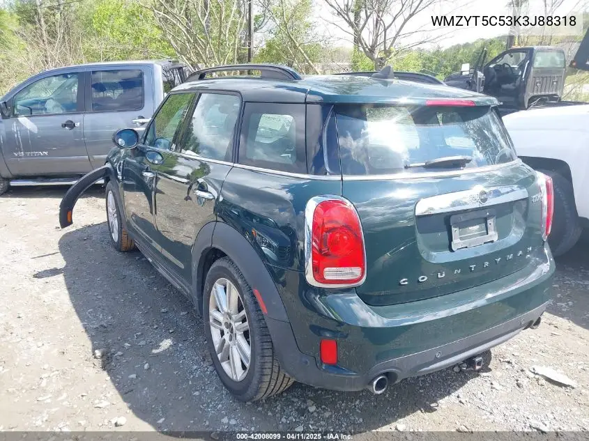 2019 Mini Countryman Cooper S VIN: WMZYT5C53K3J88318 Lot: 42008099