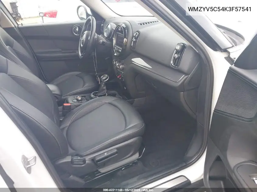 2019 Mini Countryman Cooper VIN: WMZYV5C54K3F57541 Lot: 42211148